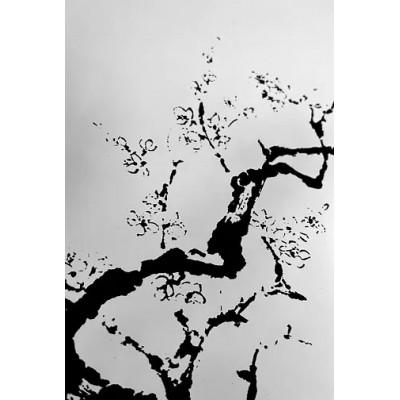 ふるさと納税 海南市 フラットプレートM　墨桜純白 |  | 02