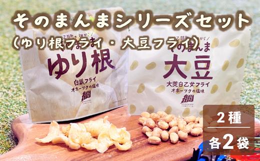 
            ＜ゆり根フライ・大莢白乙女フライ 4個(各2個)セット＞北海道 北海道産 ゆり根 大莢白乙女 大豆 フライ そのまんま そのまんまシリーズ
          