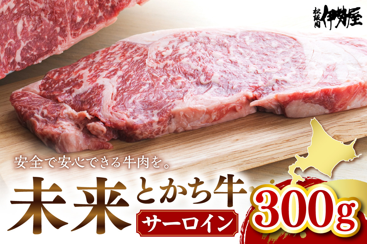 
                  北海道十勝芽室町 未来とかち牛サーロイン　300g　me073-001c ／ 牛 サーロイン 十勝 とかち 国産 JGAP 認証 農場HACCAP 牛肉 送料無料
                