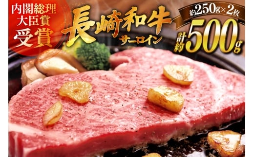 和牛 ステーキ サーロイン 250g ソース付き 2枚 [萩原食肉産業 長崎県 平戸市 hr42bgy410040] 肉 牛肉 焼肉 にく 平戸 希少 鉄板焼き