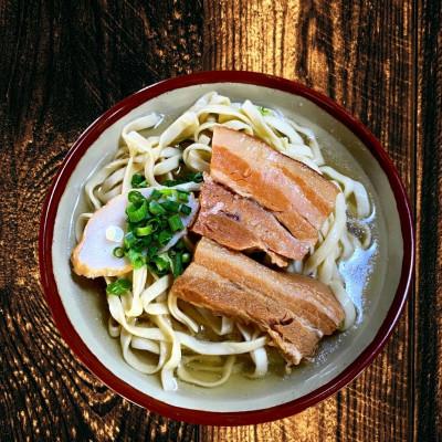 ふるさと納税 与那原町 三枚肉そば(太麺・3食セット)沖縄そば |  | 01