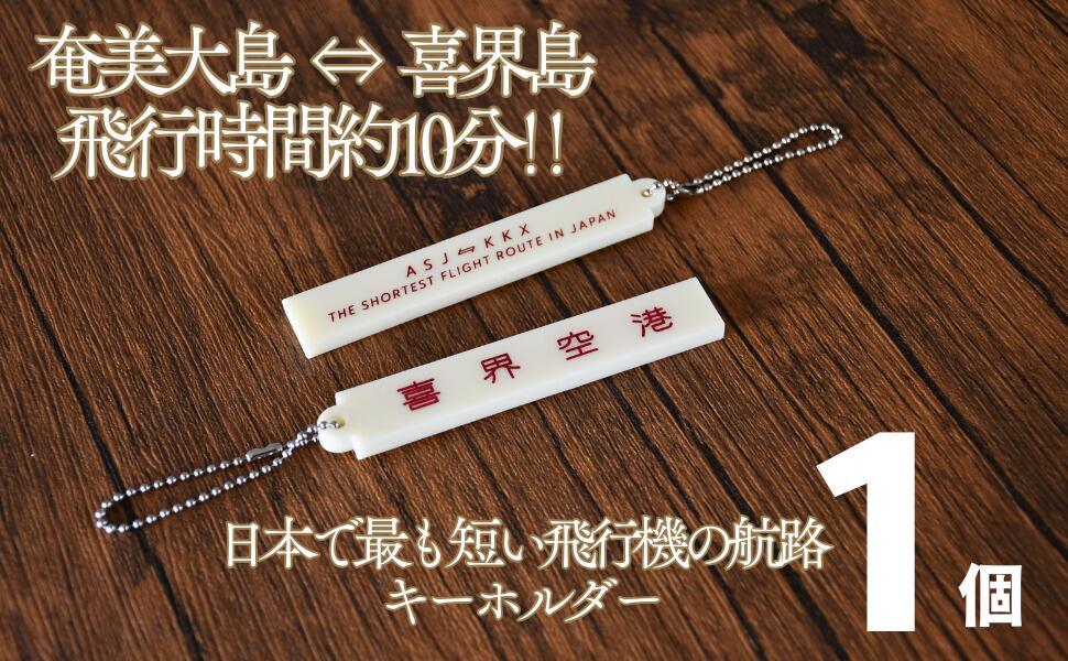 【ふるさと納税】日本で最も短い航路キーホルダー