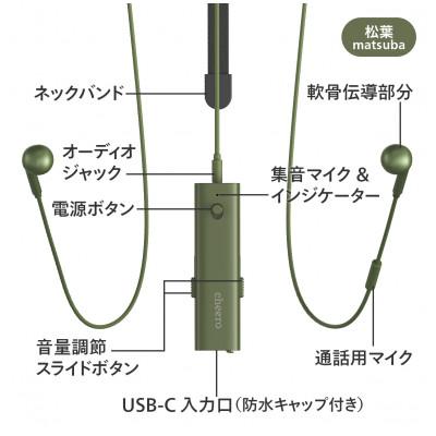 ふるさと納税 精華町 「軟骨伝導集音器」Otocarti MATE(松葉)