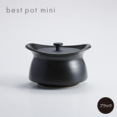 【ふるさと納税】best pot mini　ブラック【1131330】