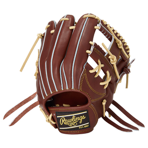 ローリングス (Rawlings) 硬式 内野手用 グローブ 日本製 コンパクト：右投げ用 キャメル