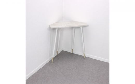 【＆FREL】FS ウォールサイドテーブル 天板 メラミンホワイトパイン 幅70cm　奥行30cm　高さ72cm[№5840-1857]　※離島への配送不可