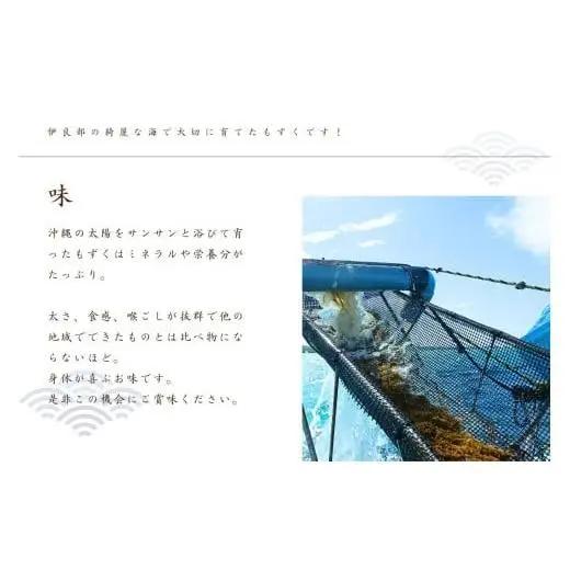 養殖もずく　5個セット 沖縄 宮古島 ふるさと納税 おすすめ 人気 もずく モズク 海藻 ミネラル 海 食 （FU002）