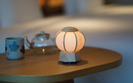 ゆらぎライト あられ ARARE 和紙 インテリア 間接照明 岐阜市/安藤商店[ANFJ002]