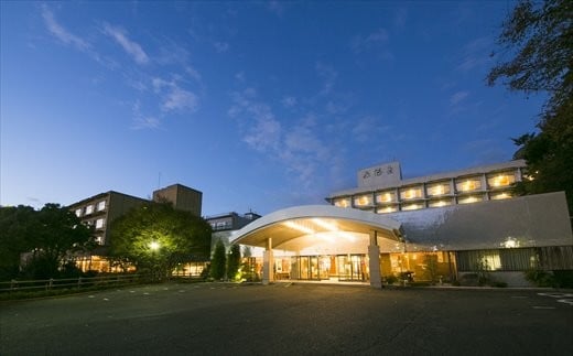 【G0100】三谷温泉平野屋　１泊２食付きペア宿泊券（土曜休前日利用可・本館客室利用）