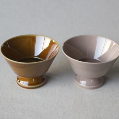 ふるさと納税 瑞浪市 小田陶器のSonnette-ソネット-デザートボウル2個セット　シンプルでスタッキングできる器 |  | 01