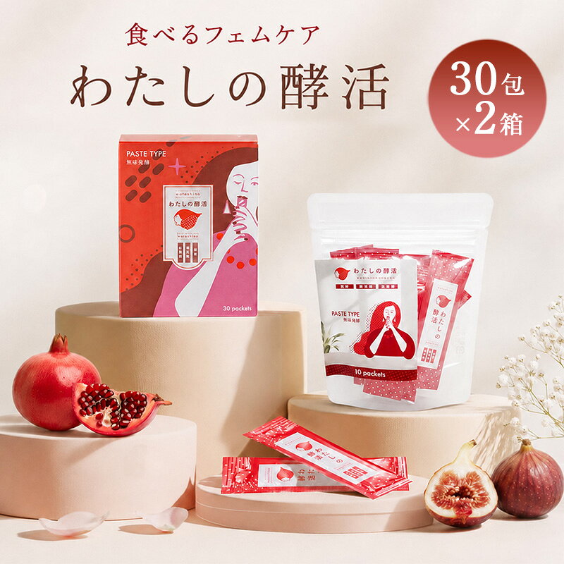 【ふるさと納税】わたしの酵活 30包×2箱