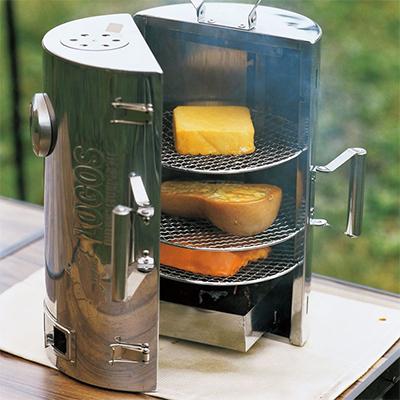 ふるさと納税 城陽市 LOGOSの森林 スモークタワー 熱源不要!キャンプやアウトドアで大活躍の燻製機!　81066000 |  | 03