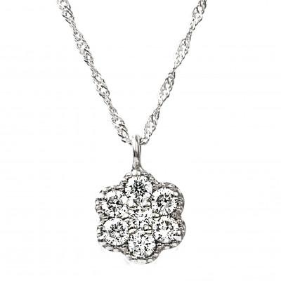 ふるさと納税 山梨県 PT ダイヤモンドペンダント　0.15CT　P5507DI-P |  | 02