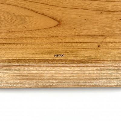 ふるさと納税 丹波市 ガラスのような木のお皿「一人膳 八寸」ケヤキ　Mサイズ　1枚 |  | 03