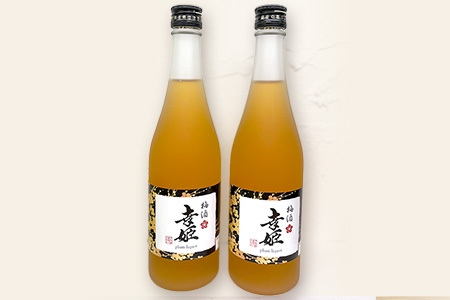 B-578【先行予約】　【１２月以降順次発送】幸姫酒造 梅酒 500ml 2本