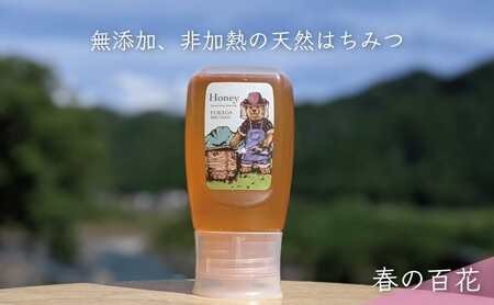 国産蜂蜜 生はちみつ 非加熱 天然蜂蜜 岐阜県 美濃市産 合計300g 深田養蜂のハチミツ (蜂蜜300g入りピタッとボトル1本)