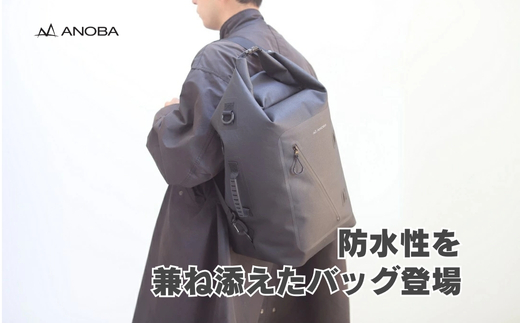 【注目返礼品】ANOBA 防水 ワンショルダーバッグ 約28L (AN111)｜ソロキャンプ・1泊2日向けギア収納バッグ｜アウトドア／日常使い／防災対応／送料無料【多機能設計】_イメージ5