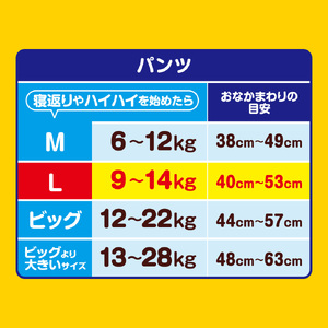 グーン ぐんぐん吸収パンツ Lサイズ56枚×3パック（男女共用）（パンツタイプ）