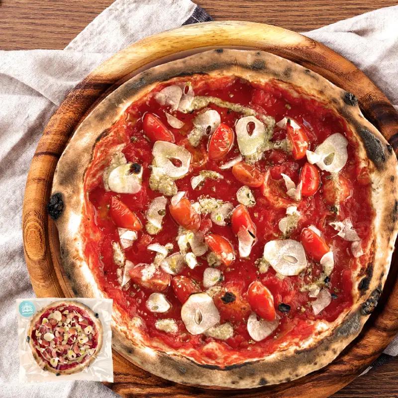 minori pizzaがお届けする北海道の食材を使用したSAWAYAMAマリナーラ【 冷凍ピザ 本格ピザ 冷凍食品 時短調理 スピード調理 焼くだけ 簡単 美味しい お手軽 パーティー ディナー ご