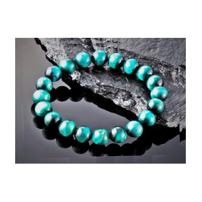 ふるさと納税 和泉市 マリンブルータイガーアイブレスレット |  | 01