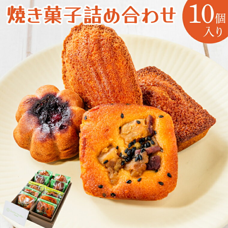 【ふるさと納税】焼き菓子10コ詰め合わせ （KCX-4）