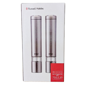 Russell Hobbs 電動ミル ソルト&ペッパー ミニ シルバー ラッセル ホブス 【223001】