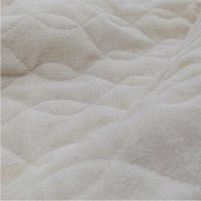 ふるさと納税 和泉市 オーガニックコットンの高密度パイル敷パッド シングル(100×205cm)　OGSK-1S |  | 01