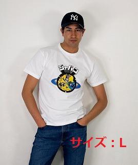 伊賀市 マンホールTシャツ 白【Lサイズ】 242161_CH001VC03