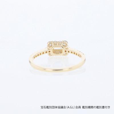 ふるさと納税 泉佐野市 アルカンシェル 18金YGダイヤリング(計0.50ct)【鑑別書付き】サイズ9号 J096 |  | 02