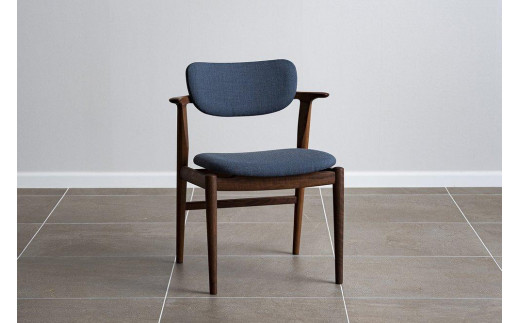 【FILE FURNITURE WORKS】チェア（KS1-F / ウォールナット）［ 京都 家具 インテリア 椅子 イス  おしゃれ 高級 人気 おすすめ 国産 職人 一点もの オーダー 東京 田園調布 ショールーム ］ 