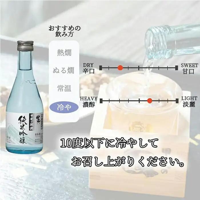 ＜甲斐の開運　富士山の湧水仕込み＞贅沢飲み比べ6本セット（各300ml）●