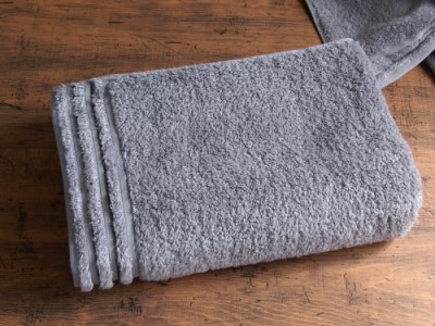 【 KP ピンク ＆ WT パールグレー 】 スーピマ コットン 無撚糸 タオルケット ＆ ピロケース ＆ ウォッシュ 2枚 セット SP-90