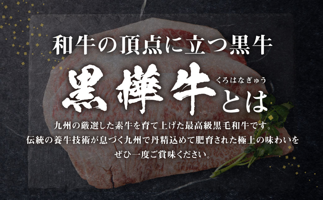 くまもと黒毛和牛 杉本本店 黒樺牛 A4~A5等級  ロースステーキ 200g×3 計600g