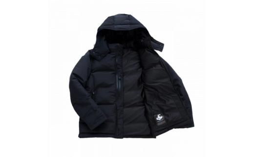 EFRICA　hayachinecs　ハヤチネクス(BLACK×BLACK・XLサイズ)_ ダウンジャケット コート 防寒具 ダウン アウター 黒 ブラック BLACK XL XLサイズ 洋服 アウトドア キャンプ 釣り 難燃 撥水 EFRICA 防寒 ファッション メンズ レディース 送料無料 【1513587】