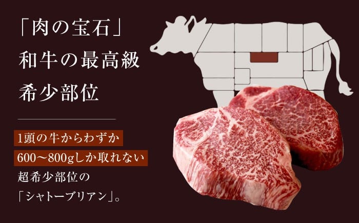 肉 牛 赤身 A5 ステーキ ヒレ フィレ ヒレステーキ シャトーブリアン