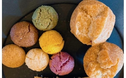 宮古小麦のちんすこうとさたぱんびん（サーターアンダギー）のセット