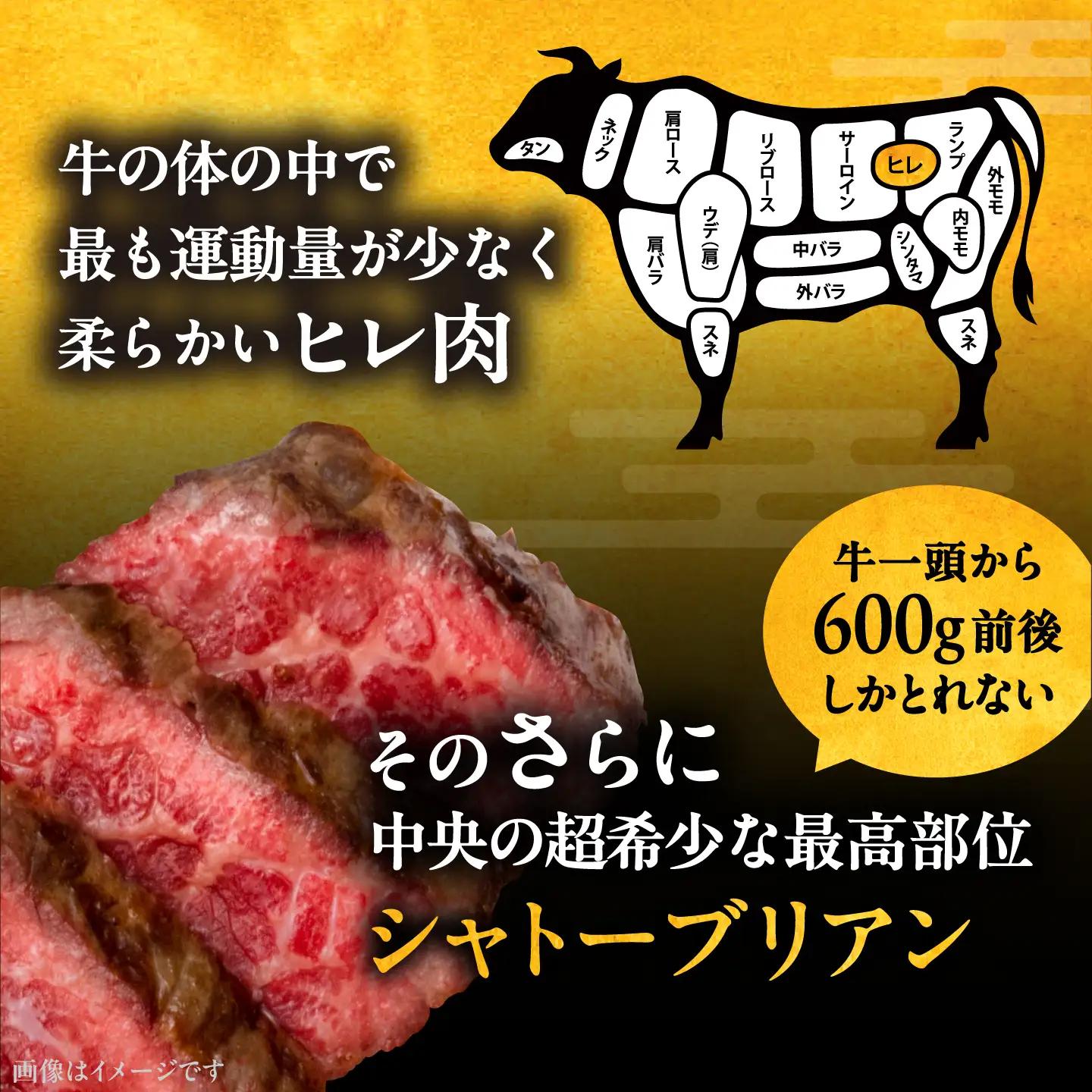 【全12回定期便】ヒレ シャトーブリアン 200g × 2枚 [ADBM086] 博多和牛 ヒレ