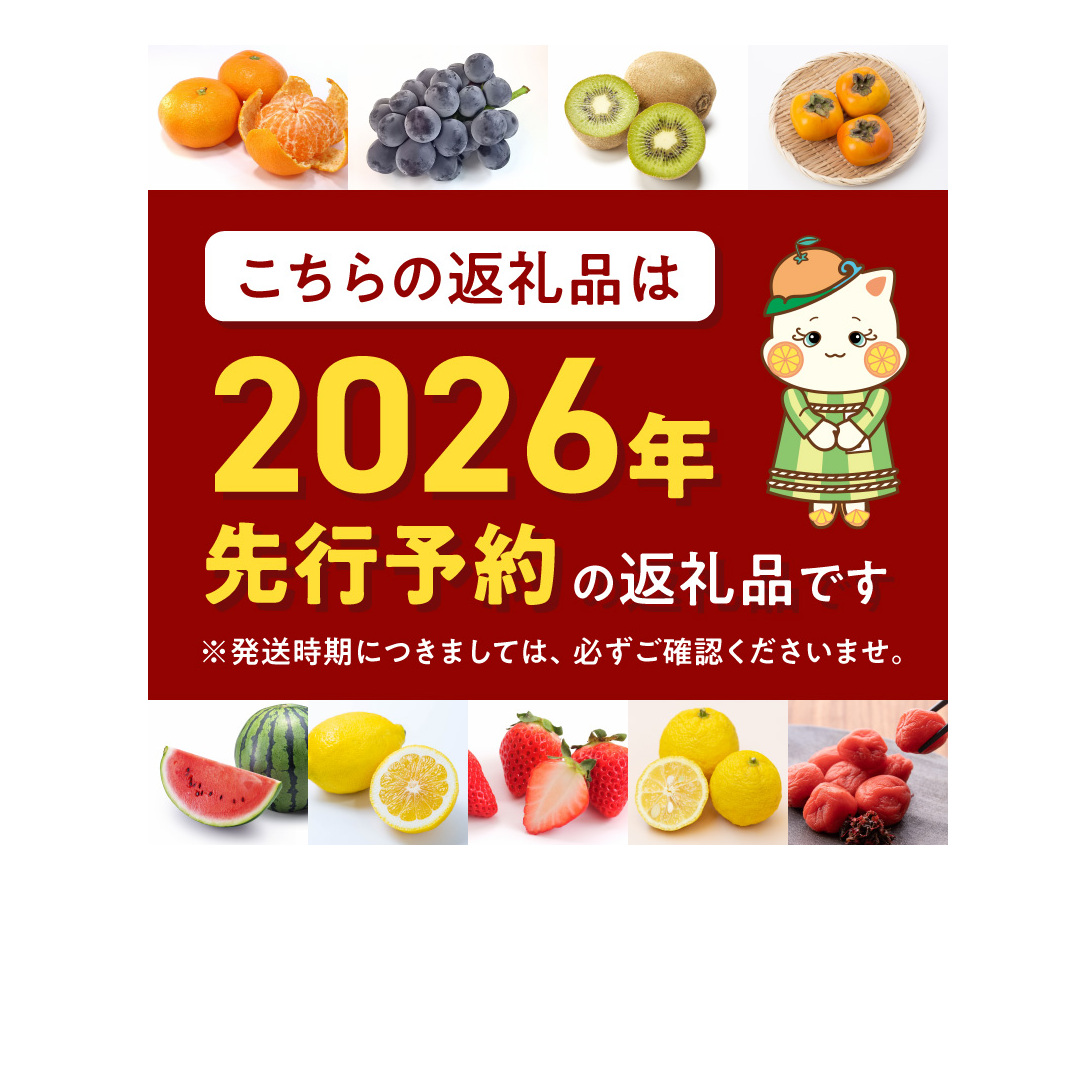 DZ6202_01_【2027年1月発送】ご家庭用 有田みかん 和歌山県産 S～Lサイズ 大きさお任せ 約5kg_イメージ5