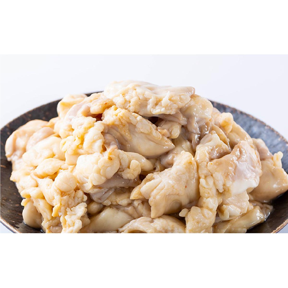 北海道産 黒毛和牛 こぶ黒 A5 A4 ぷるぷる 和牛 ホルモン 計 2kg (500g×4パック)_イメージ2