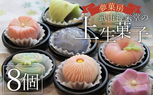 
            上生菓子 詰め合わせ 8個 和菓子 高級 和菓子ランキング 季節 セット 人気 花 合同会社武市神栄堂 - 四季折々 春 夏 秋 冬 送料無料 ギフト お祝い のし 武市神栄堂 お菓子 おやつ 家族団らん お茶の時間上 生菓子 詰め合わせ 和菓子 yd-0019
          