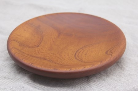 Zelkova バルク 7寸(Φ約21cm)【お皿 食器 雑貨 日用品 φ21 × 3.7 cm 木製食器 職人メイド 工芸品 職人の手作り 神奈川県 小田原市 皿 皿 皿 皿 皿】