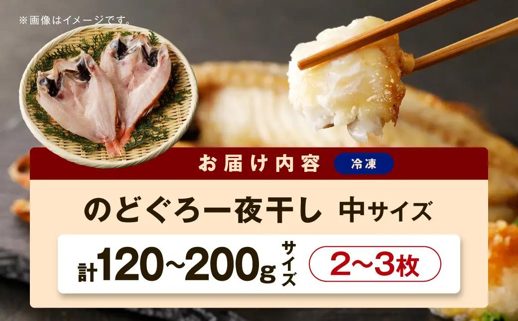 【テレビで紹介されました】 のどぐろ 一夜干し 2～3枚 のどぐろ 干物 【005_2085】