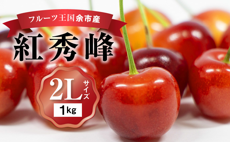 
            2025年発送【先行予約】令和7年産 紅秀峰【2Lサイズ】500g×2【ニトリ観光果樹園】余市 北海道 フルーツ王国 さくらんぼ サクランボ 桜桃 紅秀峰 余市産さくらんぼ 人気さくらんぼ ニトリ
          