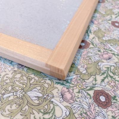 ふるさと納税 藤枝市 工房仕立て セラミックプレート(ペルラ・ビーチ無垢材)|インテリア雑貨・小物置きにも |  | 01