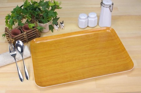 【ナチュラル×オーク 2枚組】タツクラフト SR トレー L 39cm ウッド