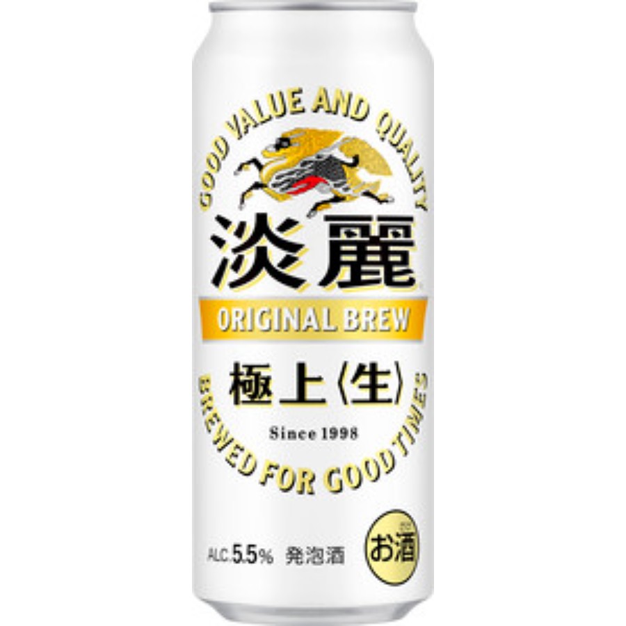 ＜キリンビール＞淡麗極上〈生〉 500ml 缶（発泡酒）×24本