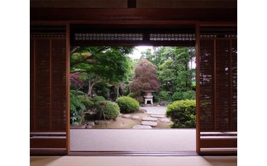 
										
										丹徳庭園一棟貸し ペア宿泊券（金土日祝1泊） ／ 露天風呂 日本庭園 枯山水 貸し切り 埼玉県
									