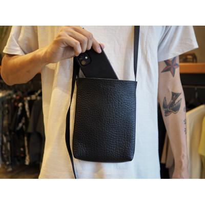 ふるさと納税 鎌倉市 MASSTARD -MINIMAL LEATHER SACOCHE MINI- BLACK |  | 03