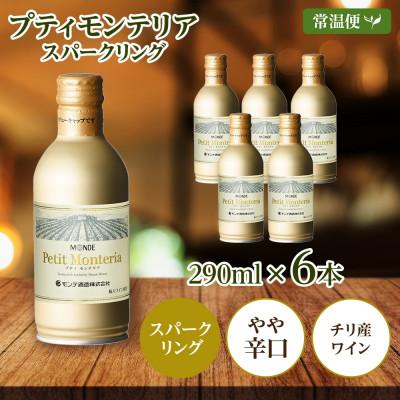 ふるさと納税 笛吹市 プティモンテリア スパークリング 290ml 6本入 缶ワイン モンデ酒造 山梨県 笛吹市 |  | 03
