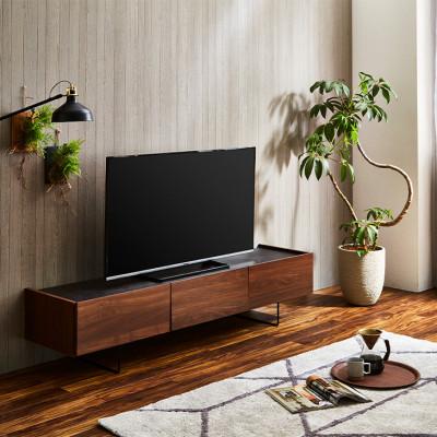 ふるさと納税 大川市 テレビボード幅180カジュアル　国産家具　NA/BR |  | 01